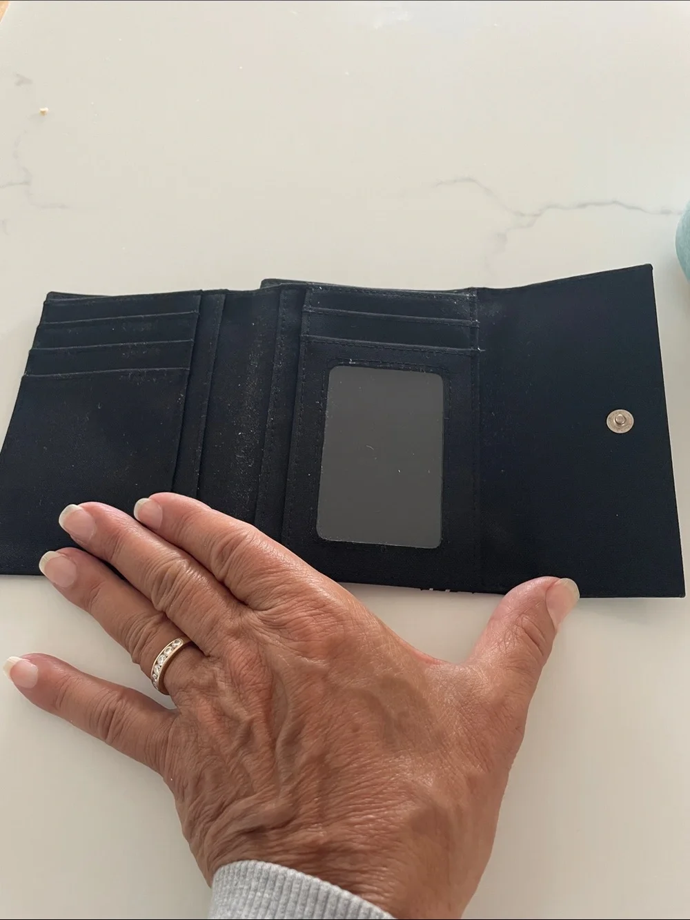 NWT Lauren Ralph Lauren tri fold wallet